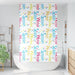 Doucherolgordijn met cassette 140x240 cm stofbreedte 136 cm