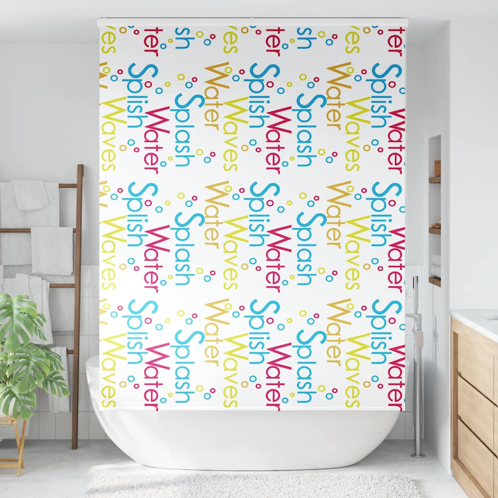 Doucherolgordijn met cassette 150x240 cm stofbreedte 146 cm