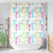 Doucherolgordijn met cassette 150x240 cm stofbreedte 146 cm