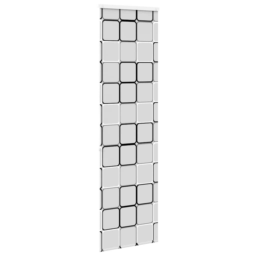 Doucherolgordijn met cassette 60x240 cm stofbreedte 56 cm
