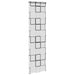 Doucherolgordijn met cassette 80x240 cm stofbreedte 76 cm