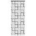 Doucherolgordijn met cassette 90x240 cm stofbreedte 86 cm