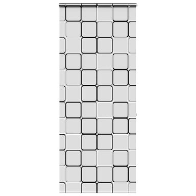 Doucherolgordijn met cassette 100x240 cm stofbreedte 96 cm