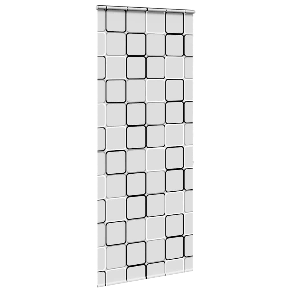 Doucherolgordijn met cassette 110x240 cm stofbreedte 106 cm