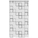 Doucherolgordijn met cassette 120x240 cm stofbreedte 116 cm
