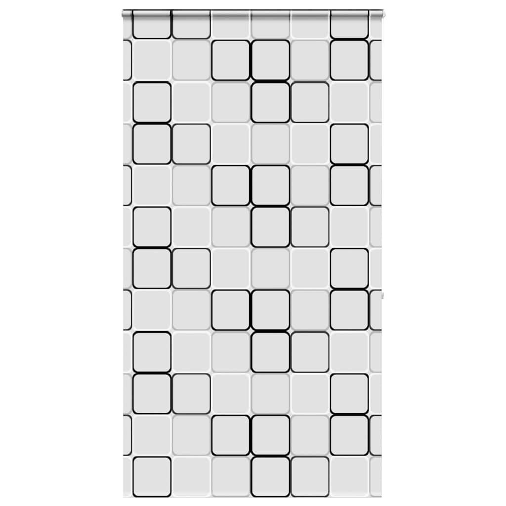 Doucherolgordijn met cassette 130x240 cm stofbreedte 126 cm