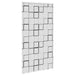 Doucherolgordijn met cassette 140x240 cm stofbreedte 136 cm