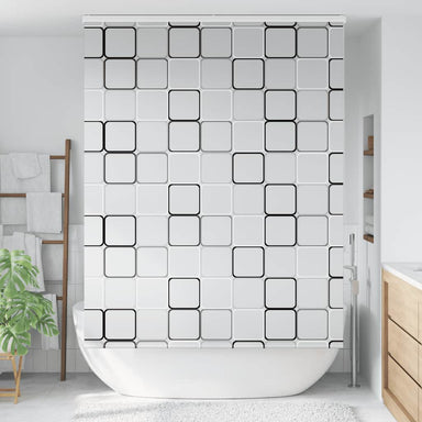 Doucherolgordijn met cassette 150x240 cm stofbreedte 146 cm