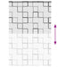 Doucherolgordijn met cassette 150x240 cm stofbreedte 146 cm