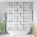Doucherolgordijn met cassette 160x240 cm stofbreedte 156 cm