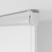 Doucherolgordijn met cassette 70x240 cm stofbreedte 66 cm
