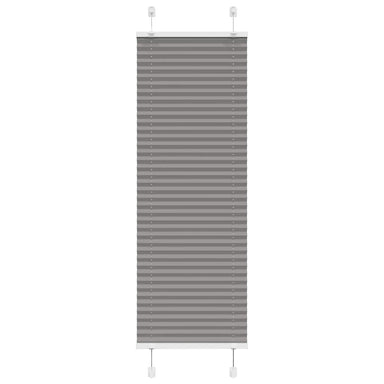 Plissé rolgordijn 40x100 cm stofbreedte 39,4 cm antraciet
