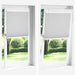 Plissé rolgordijn 95x100 cm stofbreedte 94,4 cm antraciet