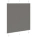 Plissé rolgordijn 120x100 cm stofbreedte 119,4 cm antraciet