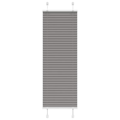 Plissé rolgordijn 40x150 cm stofbreedte 39,4 cm antraciet