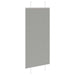 Plissé rolgordijn 55x150 cm stofbreedte 54,4 cm antraciet