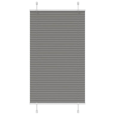 Plissé rolgordijn 70x150 cm stofbreedte 69,4 cm antraciet