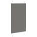 Plissé rolgordijn 80x150 cm stofbreedte 79,4 cm antraciet
