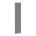 Plissé rolgordijn 40x200 cm stofbreedte 39,4 cm antraciet