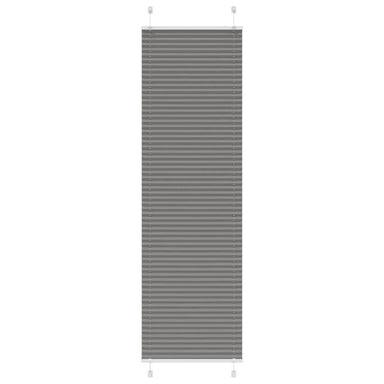 Plissé rolgordijn 55x200 cm stofbreedte 54,4 cm antraciet