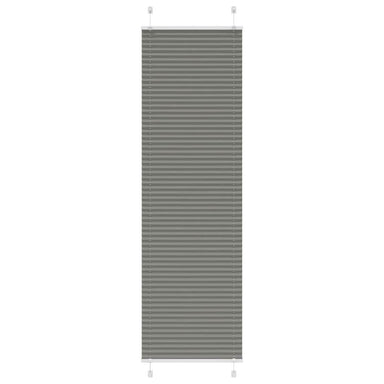 Plissé rolgordijn 60x200 cm stofbreedte 59,4 cm antraciet