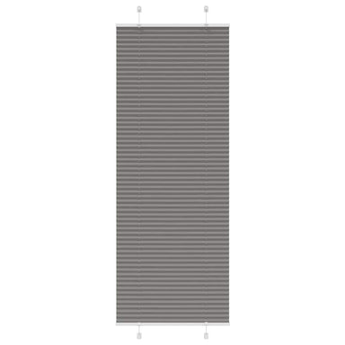 Plissé rolgordijn 70x200 cm stofbreedte 69,4 cm antraciet