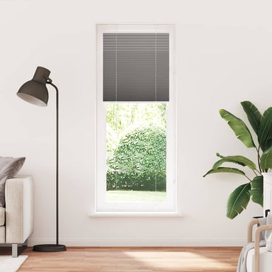Plissé rolgordijn 80x200 cm stofbreedte 79,4 cm antraciet