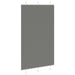 Plissé rolgordijn 120x200 cm stofbreedte 119,4 cm antraciet