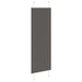 Plissé rolgordijn 40x100 cm stofbreedte 39,4 cm polyester zwart
