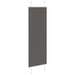 Plissé rolgordijn 45x100 cm stofbreedte 44,4 cm polyester zwart