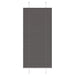 Plissé rolgordijn 65x100 cm stofbreedte 64,4 cm polyester zwart