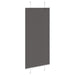 Plissé rolgordijn 65x100 cm stofbreedte 64,4 cm polyester zwart