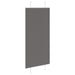 Plissé rolgordijn 65x100 cm stofbreedte 64,4 cm polyester zwart