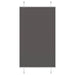 Plissé rolgordijn 80x100 cm stofbreedte 79,4 cm polyester zwart