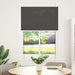 Plissé rolgordijn 90x100 cm stofbreedte 89,4 cm polyester zwart