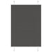 Plissé rolgordijn 95x100 cm stofbreedte 94,4 cm polyester zwart