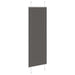 Plissé rolgordijn 45x150 cm stofbreedte 44,4 cm polyester zwart