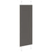 Plissé rolgordijn 50x150 cm stofbreedte 49,4 cm polyester zwart