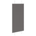 Plissé rolgordijn 55x150 cm stofbreedte 54,4 cm polyester zwart