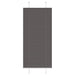 Plissé rolgordijn 65x150 cm stofbreedte 64,4 cm polyester zwart