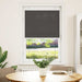 Plissé rolgordijn 75x150 cm stofbreedte 74,4 cm polyester zwart