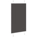 Plissé rolgordijn 80x150 cm stofbreedte 79,4 cm polyester zwart