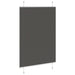 Plissé rolgordijn 90x150 cm stofbreedte 89,4 cm polyester zwart