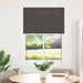 Plissé rolgordijn 95x150 cm stofbreedte 94,4 cm polyester zwart