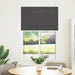 Plissé rolgordijn 100x150 cm stofbreedte 99,4cm polyester zwart
