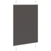 Plissé rolgordijn 100x150 cm stofbreedte 99,4cm polyester zwart