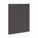 Plissé rolgordijn 110x150cm stofbreedte 109,4cm polyester zwart