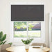 Plissé rolgordijn 120x150cm stofbreedte 119,4cm polyester zwart