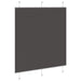 Plissé rolgordijn 120x150cm stofbreedte 119,4cm polyester zwart