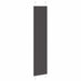 Plissé rolgordijn 40x200 cm stofbreedte 39,4 cm polyester zwart